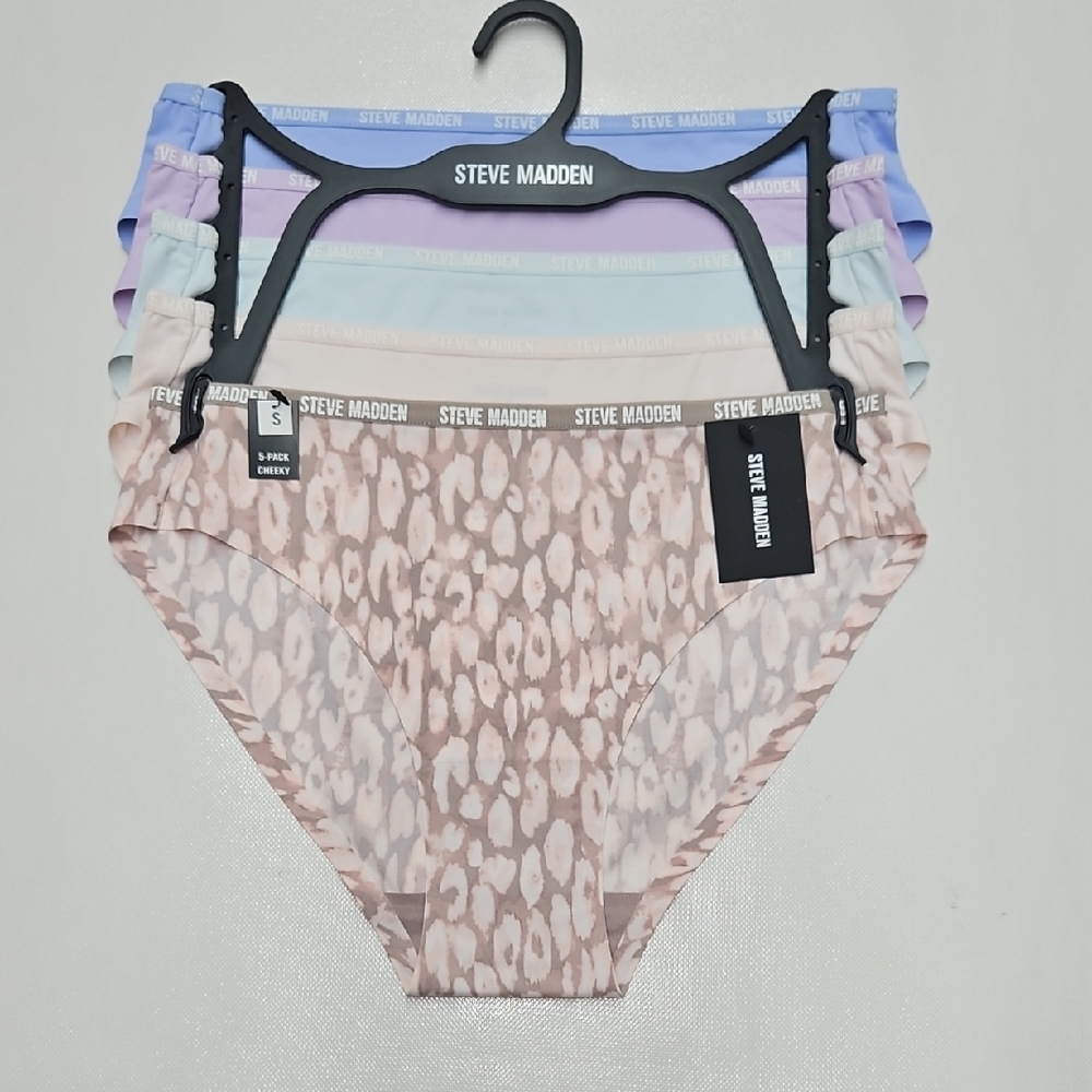 Steve Madden Woman's 5 Pack Cheeky Underwear